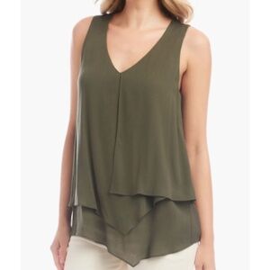 Karen Kane Layered Tank Size M